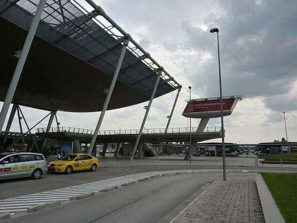 Hotels near the airport.