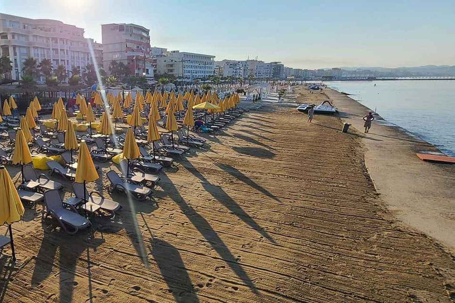 Durres is the main resort of Albania with world fame