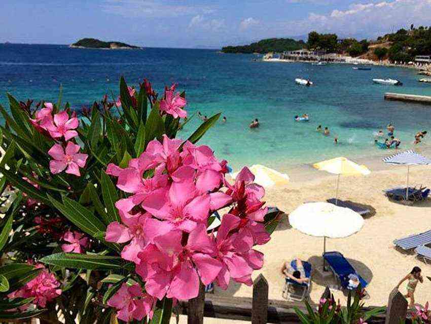 Already in mid-spring in Albania you can safely open the swimming season