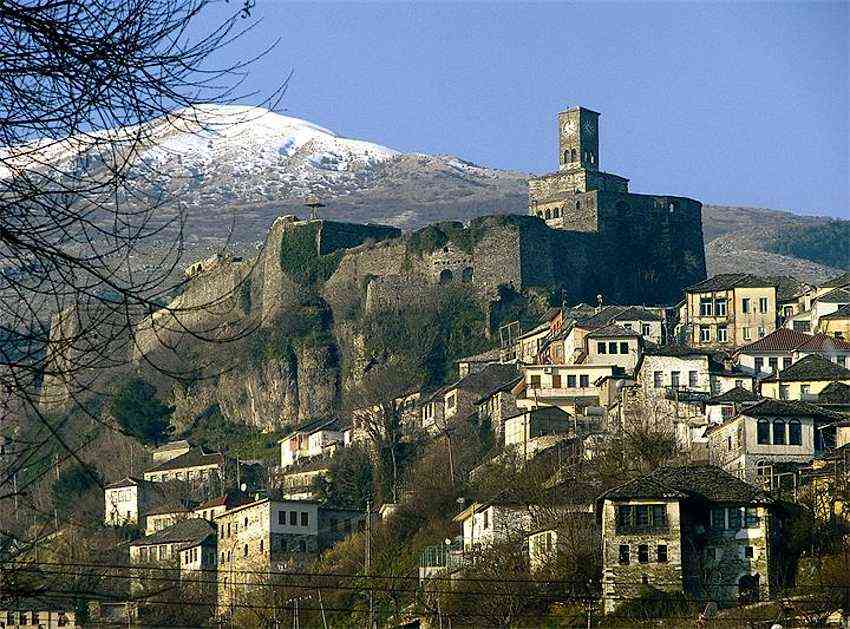 Gjirokastra attracts tourists with its impressive landscapes