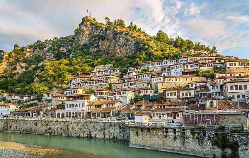 The city of Berat attracts many supporters of archaeological tourism