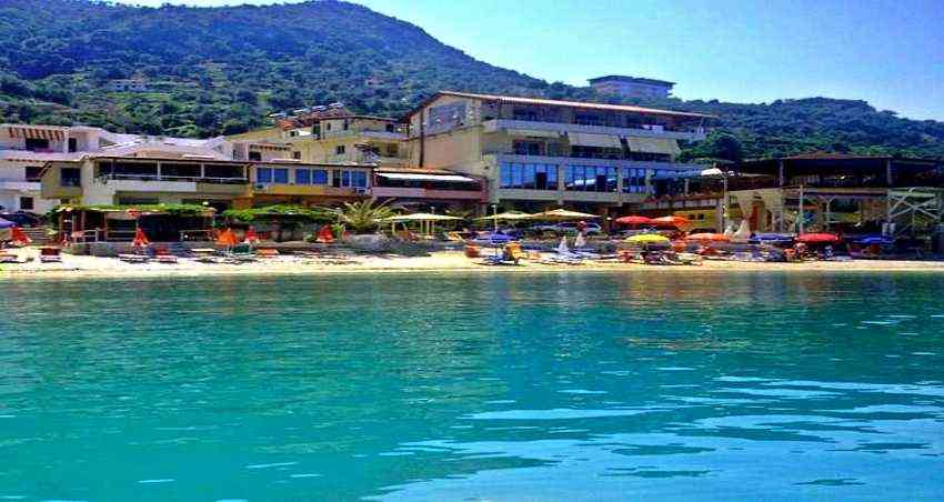 The resort town of Vlora in Albania