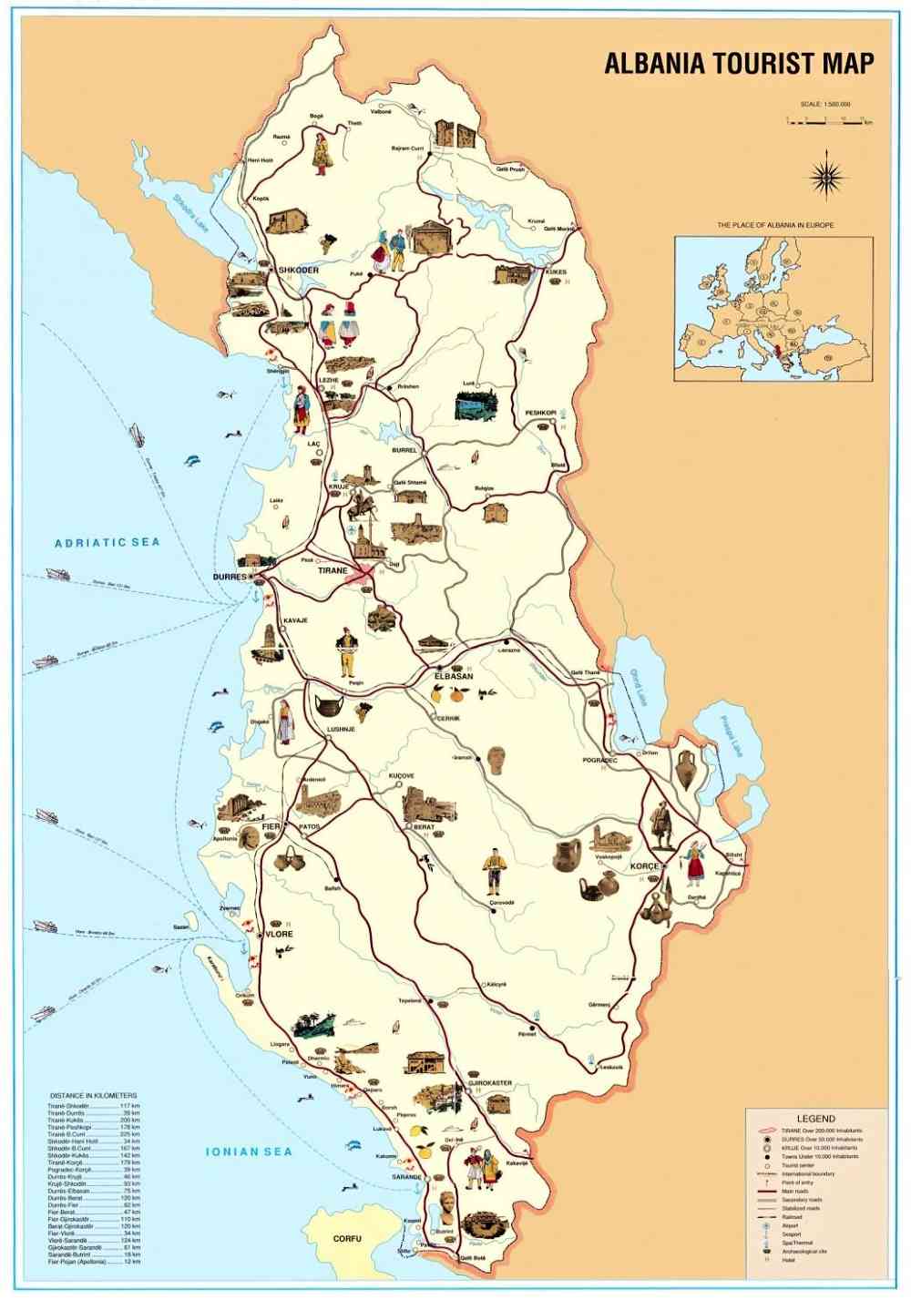 Tourist map