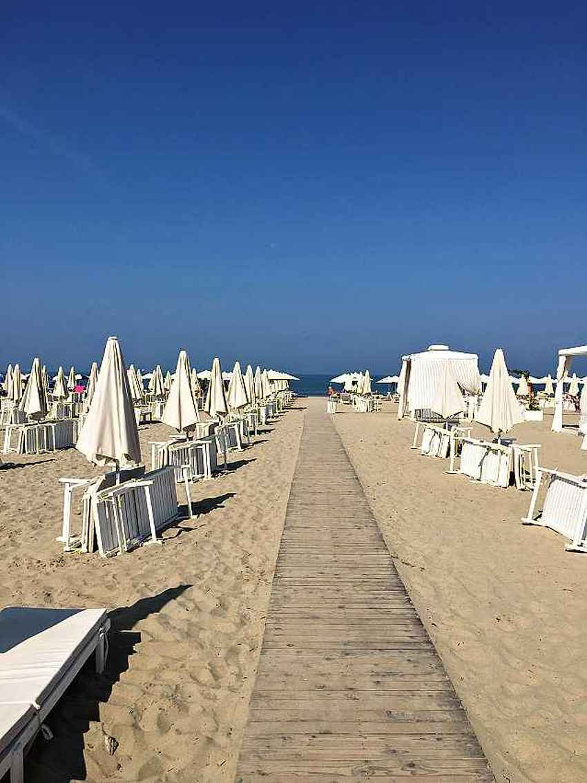 The gorgeous beaches of Durres