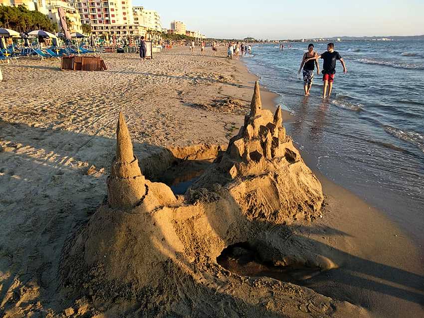 The gorgeous beaches of Durres